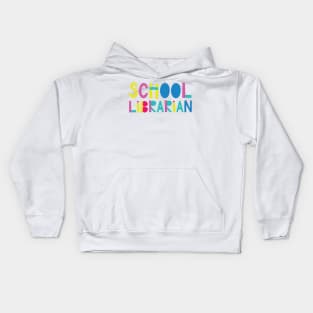 School Librarian Gift Idea Cute Back to School Kids Hoodie